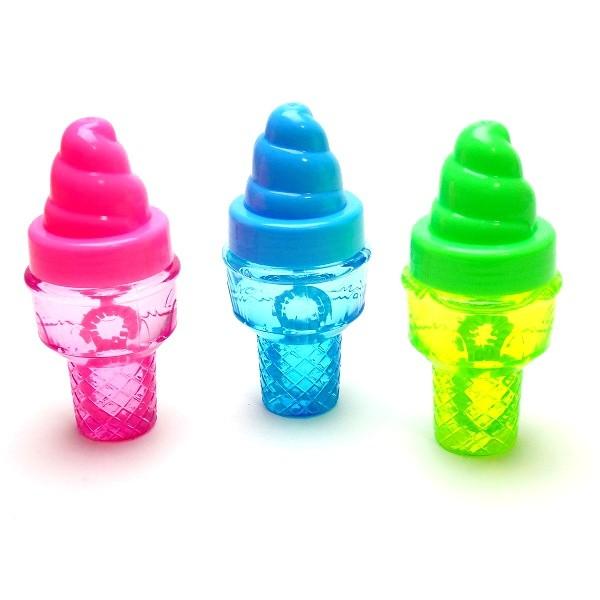 バブルアイスクリーム 24個セット 景品 子供会 シャボン玉 ノベルティ おもちゃ 玩具 文具 パー...