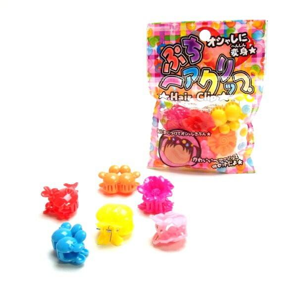 ぷちヘアクリップ 25個セット　景品 子供 子供会 子ども会 縁日 お祭り 夏祭り ランチ景品 お子...