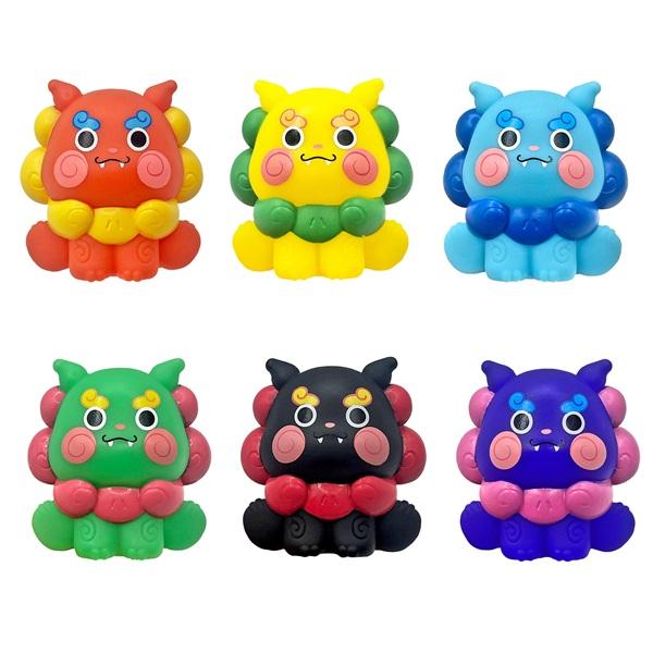 ぷかぷかシーサー ビビットカラー 50個セット　縁日 お祭り 夏祭り 景品 子供 子ども会 水遊び ...