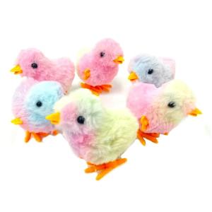 まわしてぴょこぴょこひよこちゃん 12個セット　景品 子供 子ども会 縁日 お祭り 夏祭り おもちゃ くじ くじ引き ランチ景品 お子様ランチ イベント