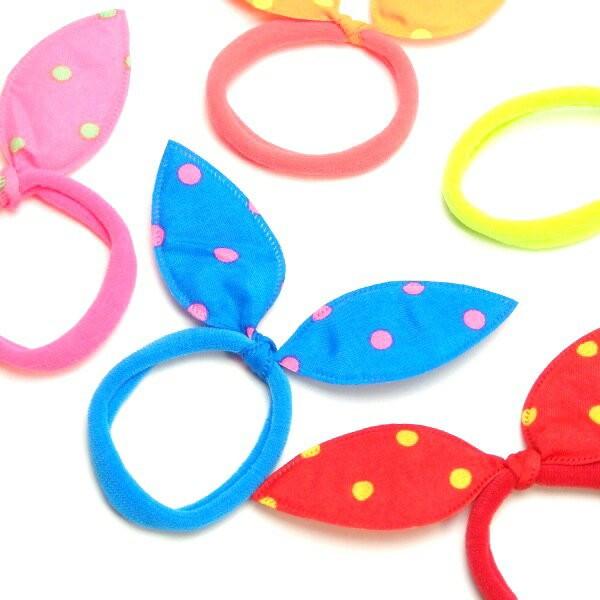 うさみみヘアゴム 50個セット　景品 子供 子供会 子ども会 縁日 お祭り 夏祭り ランチ景品 お子...