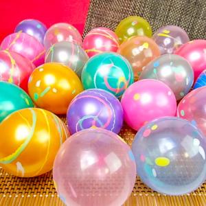 パッチンヨーヨー メタルクリスタル（100個入）水ヨーヨー　ヨーヨー釣り　ヨーヨー風船　風船釣り　水風船　ヨーヨー　縁日　お祭り　夏祭り　バルーン　風船