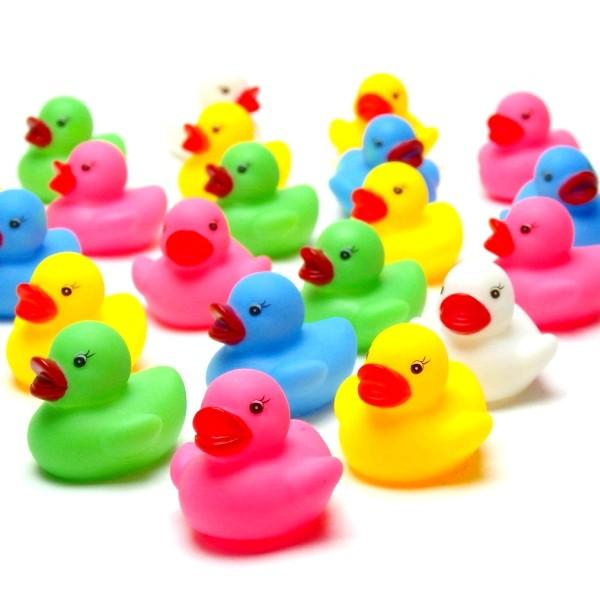 カラーアヒル 小 50入 すくい人形 人形すくい 水 浮く ぷかぷか 縁日すくい すくい用品 スーパ...