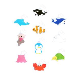 光る海の生き物ダイカットエアーヨーヨー 10個...の詳細画像1