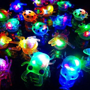 光るすくい　ピカピカ森の生物 48個セット　スーパーボールすくい