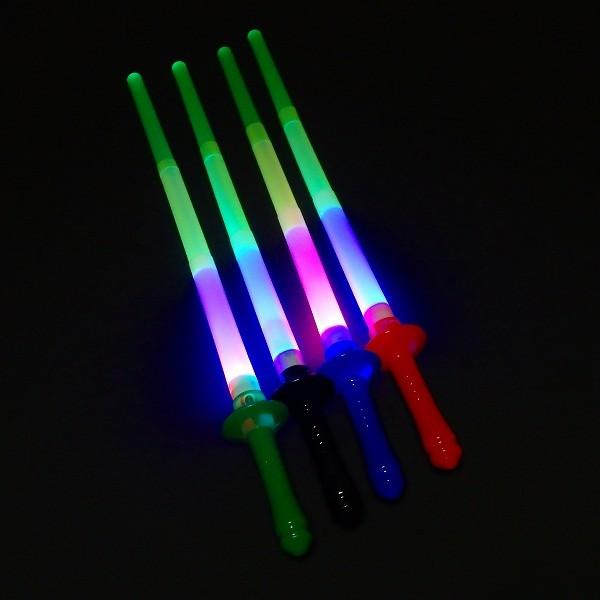 光るおもちゃ　光るのび〜る剣 12個セット　景品 子供 子供会 子ども会 縁日 お祭り 夏祭り ラン...