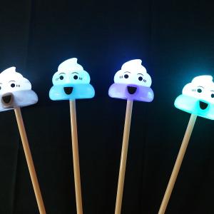 光るおもちゃ 光る棒つきうんちくん 12個セット...の商品画像