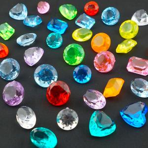 クラッシュアイス　ダイヤカット 10カラー 1kg 透明 石 アイスストーン 宝石すくい 宝石つかみ 景品つかみどり