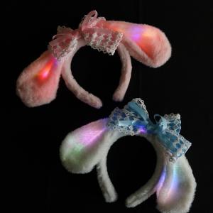 光るおもちゃ 光るもふもふカチューシャ 6個セッ...の商品画像