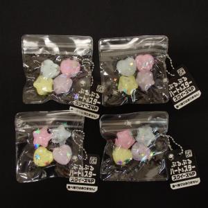 ぷるぷるハート＆スタースクイーズ 12個セット　景品 子供 縁日 お祭り 夏祭り おもちゃ ランチ景品 お子様ランチ くじ くじ引き イベント 玩具 景品玩具