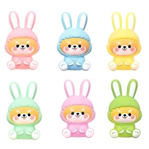 ぷかぷかうさぎの着ぐるみ柴犬 50個セット　縁日 お祭り 夏祭り 景品 子供 子ども会 水遊び すくい人形 人形すくい 音が鳴る お風呂 笛 浮く すくいネタ