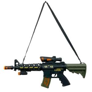 光るおもちゃ 光る!サウンドガンM4 12個セ...の詳細画像2