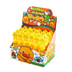 ダックちゃんポケットシャボン玉 24個セット 景品 子供 縁日 お祭り 夏祭り おもちゃ ランチ景品 お子様ランチ くじ くじ引き イベント 玩具 景品玩具