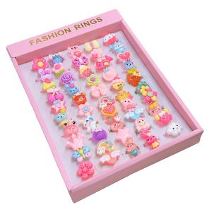かわいいイロイロゆびわアソート 50個セット 景...の商品画像