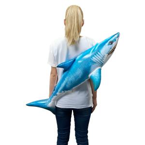 ビニールサメBIG 12個セット 縁日 景品 ...の詳細画像1