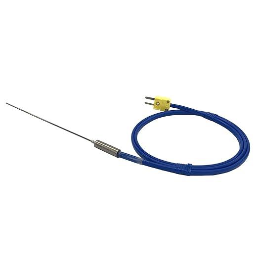 K型シース熱電対(φ1.6) 耐熱ビニール被覆（EXD) 温度センサー ~550℃対応 日本製 (シ...