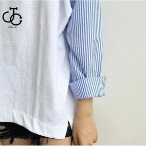 レディース トップス ブラウス 長袖 秋冬 お...の詳細画像4