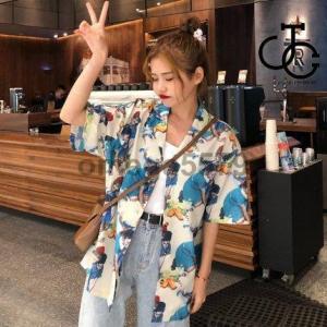 トップス レディース ブラウス シャツ 半袖 ...の詳細画像2