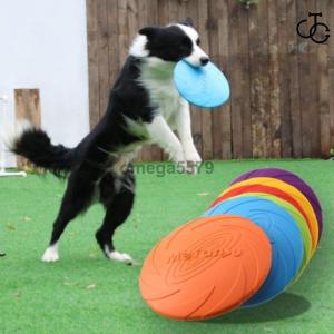 フリスビー 犬 ディスク ペット 柔らかい 投げる玩具 トレーニング おもちゃ ペット玩具 ペット用品 おしゃれ｜omega5579