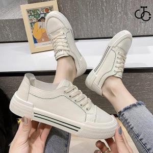 スニーカー レディース 白スニーカー 40代 シューズ スリッポン フラットシューズ 秋靴 レディーススニーカー 50代 厚底靴 歩きやすい Pu革 美脚 通勤 通学 Hl0508 Fh218 Jcbrigeストア 通販 Yahoo ショッピング