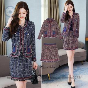 ツイードスーツ レディースファッション の商品一覧 ファッション 通販 Yahoo ショッピング