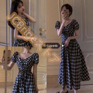格子柄 ワンピースの商品一覧 通販 Yahoo ショッピング