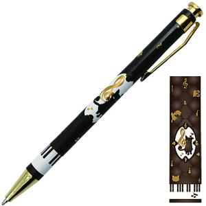 ボールペン（鍵盤柄）【0.7mm芯】