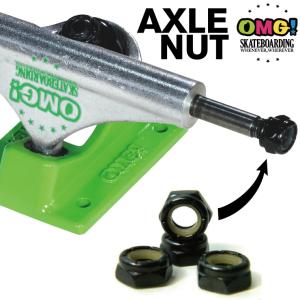 スケボー アクスルナット 4個入り スケートボー...の商品画像
