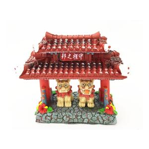 守礼の門シーサー大 4色  沖縄 シーサー 置物 小物 インテリア 土産 雑貨 民芸品 招福 開運 縁起物 インテリア小物 風水シーサー 風水
