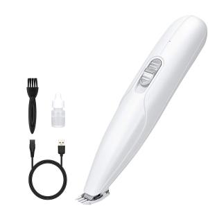 ペット用 バリカン 電動 足裏 肉球 犬 猫 毛 トリマー LEDライト 2段階 速度調整 USB充電式