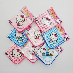 ハローキティ 名前入り!(ピンク/あか行)ハローキティ ネーム ハンカチ