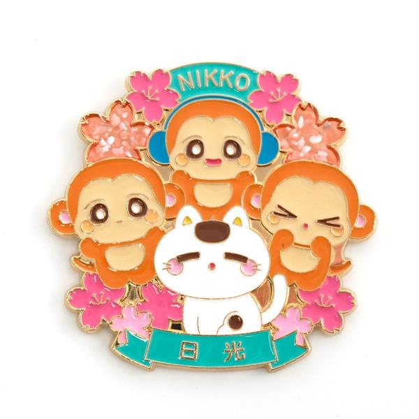 日光限定 日光キャストマグネット　栃木 日光 三猿 眠り猫 日光東照宮 鳴き龍 陽明門 日本 お土産...