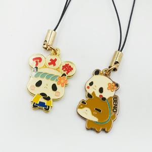 ぱんだペアストラップ パンダ 上野 アメ横 子...の詳細画像1