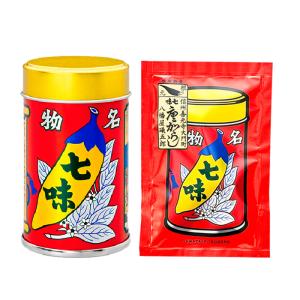 八幡屋礒五郎七味唐辛子缶14g×3缶（信州長野のお土産 善光寺八幡屋礒