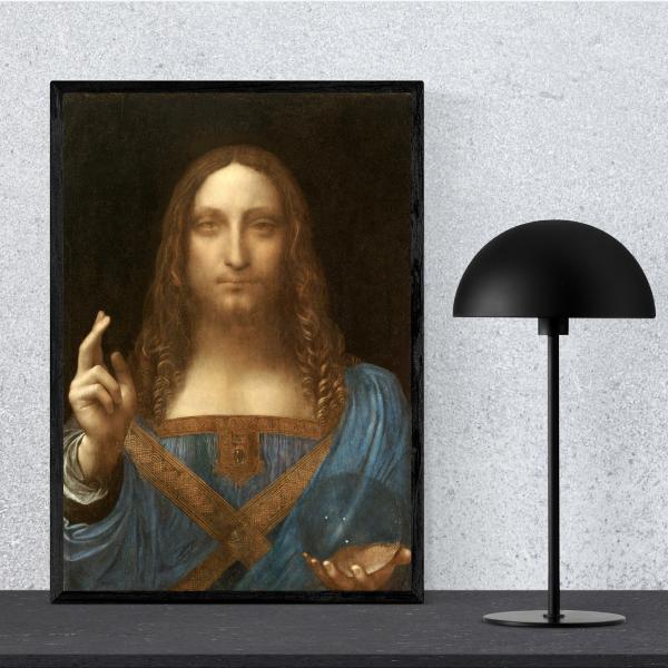 レオナルド ダ ヴィンチ サルバトール ムンディ 1500年 ポスター アート インテリア パネル ...