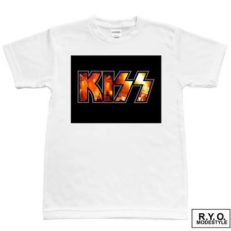 Tシャツ KISS バンドT ロック パロディ 半袖