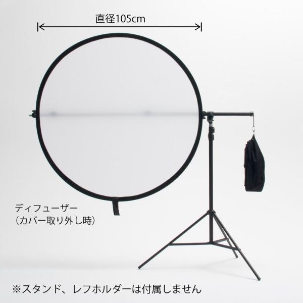 撮影用 折り畳み式5in1リフレクター 105cm　撮影機材