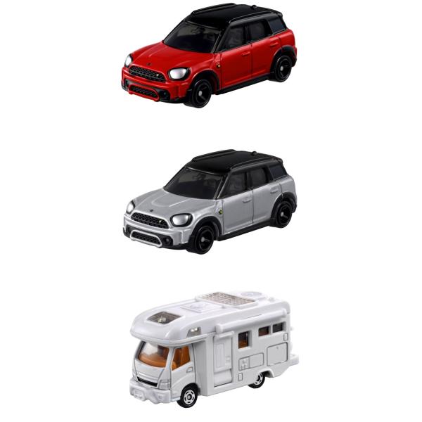 トミカ 3台セット 新車 2026年7月 No.24 キャンピングカー No.52 ミニクーパー S...