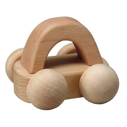 MOCCO　森のメロディーカー（曲名トトロ）　ご出産祝い　日本製の木のおもちゃ　木製玩具　知育玩具　...