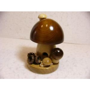 木のおもちゃ ドイツ 木製 カラー 即日発送煙だしきのこ 知育玩具 秋冬新作