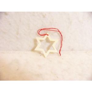 木のおもちゃ ドイツ 人気ショップが最安値挑戦 木製 知育玩具 Reroオーナメント 切り抜き星 ミニ 白木