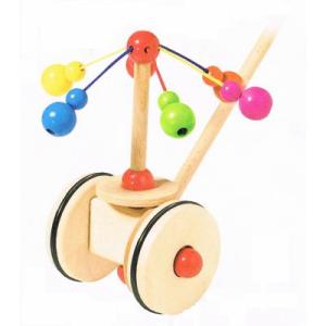 木のおもちゃ ドイツ 木製 知育玩具 手押しメリーゴーランド ラッピング無料 Boisewomenrun Com