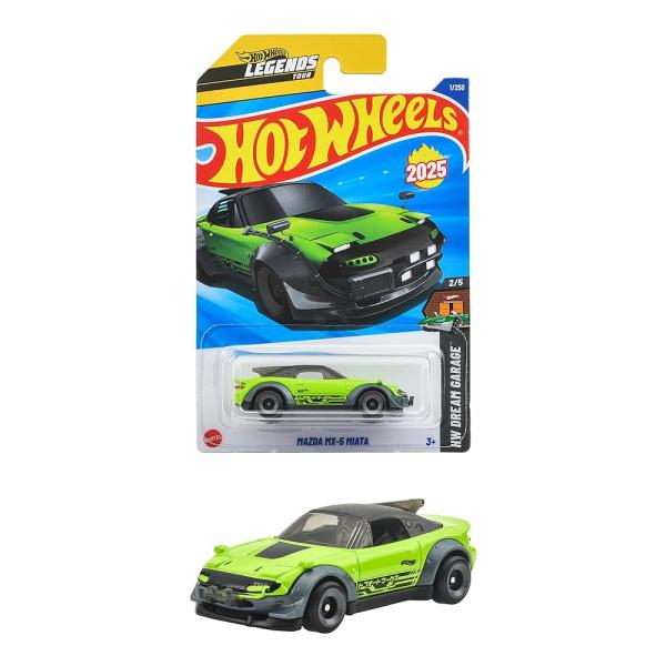 ホットウィール(Hot Wheels) ベーシックカー マツダ MX-5 ミアータ 乗り物おもちゃ ...