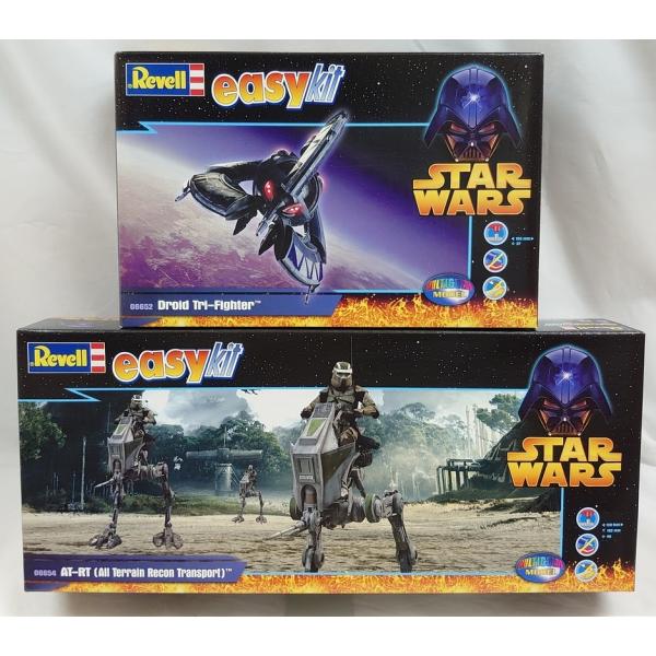 スター・ウォーズ イージーキット 「AT-RT」＆「ドロイド・トライ＝ファイター」 レベル Reve...