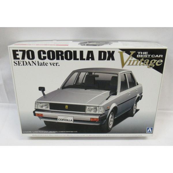 1/24スケール 　ザ・ベストカーヴィンテージシリーズ 78「E70 カローラセダン 後期型 DX」...