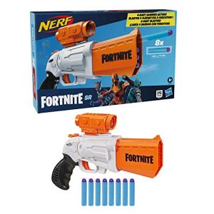 E9391 NERF ナーフ フォートナイト Fortnite SR ハンマーアクション 手動ブラスター 着脱式スコープ・ダーツ8本付属 正規品｜omochayasannosouko