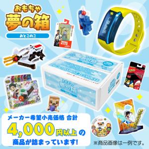 おもちゃ 夢の箱　男の子　（定価￥5,000（税込）以上の商品が詰まっています）6歳