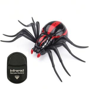 ラジコン R/C スパイダー くも　　　ラジコン 猫 ペット おもちゃ 子供 電動 おもちゃ いたずら ドッキリ 蜘蛛 虫 昆虫｜おもちゃ屋さんの倉庫オンライン