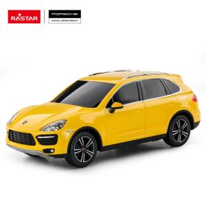 ラジコンカー 1/24　ポルシェ カイエンターボ　黄（2039000321097Yellow）　 車 スポーツカー ドイツ 高級車 SUV V8エンジン おもちゃ｜omochayasannosouko