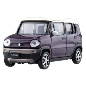 アオシマ SUZUKI 1／64 ハスラーコレクション 06.パープル